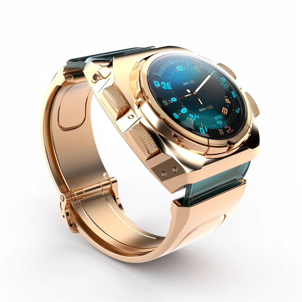 sizam_next_generation_of_futuristic_smart_watches_gold_color_wh_48a66d62-ed9b-49bb-9bb6-846cccb10949 Smart watch product - Image 4